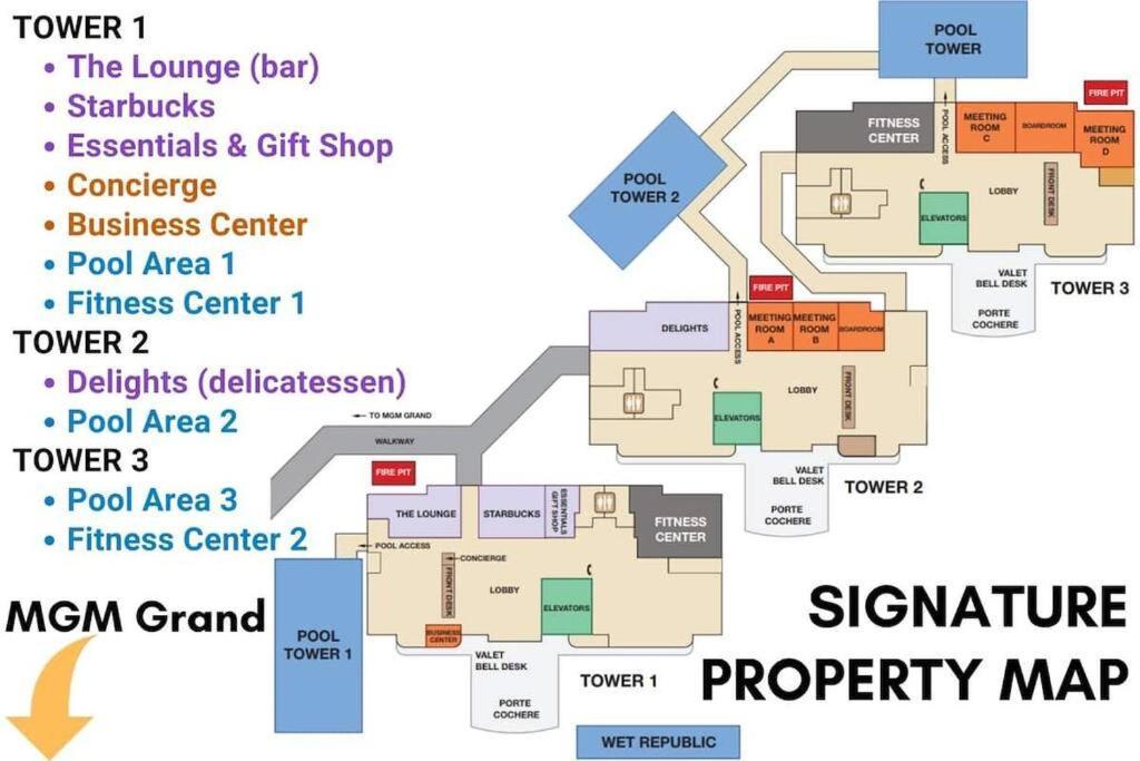 11Th Floor Mgm Signature Studio:Strip View, No Fee Las Vegas Exterior photo